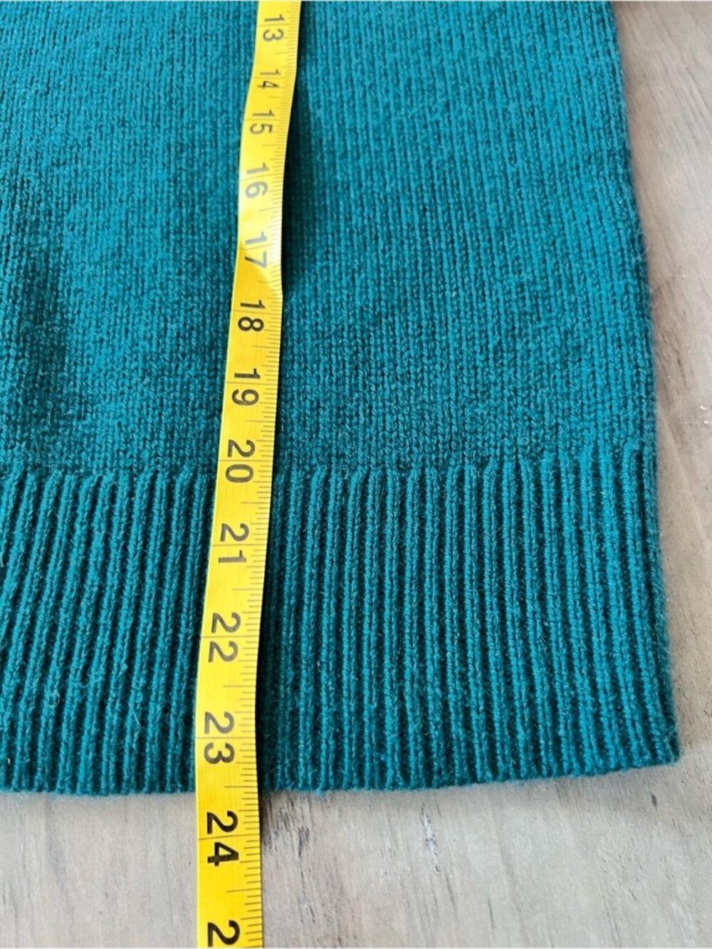 Aritzia Wilfred Luxe Cashmere Cyprie Sweater In Deep Pandora Green Size Medium - Picture 13 of 14